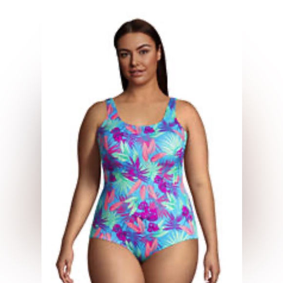 NWT Plus Lands’ End Swimsuit 26W - Picture 5 of 5